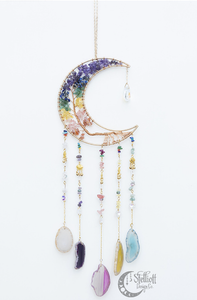 Moon Crystal Dreamcatcher