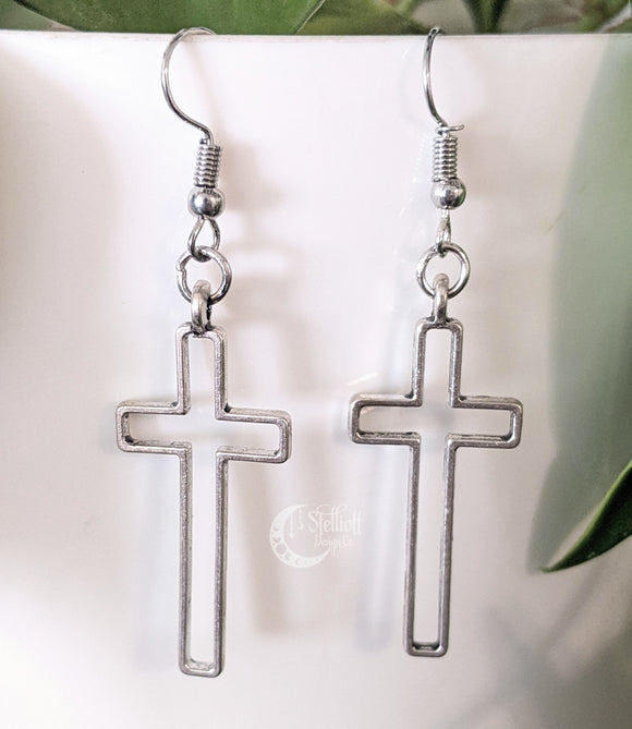 Cross Earrings