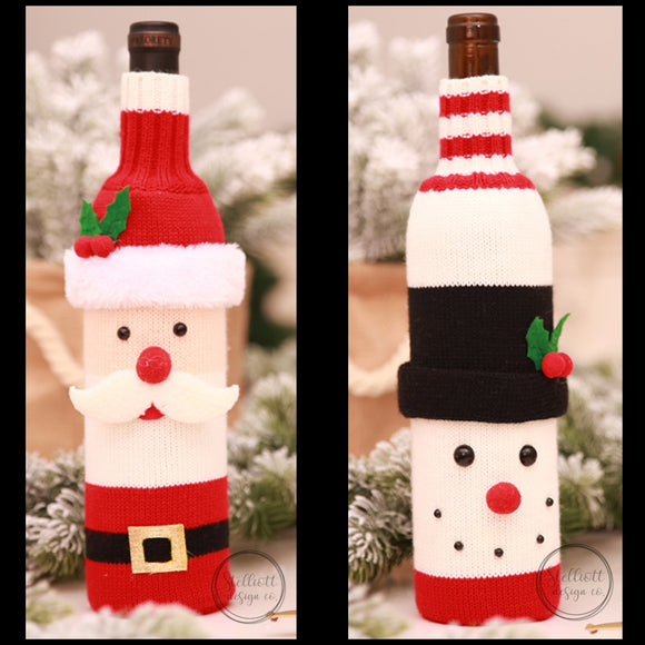 Christmas Wine Sweaters