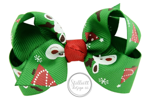 Christmas Hair Bows