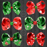 Christmas Hair Bows