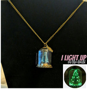 Christmas Tree Necklace