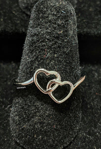 Double Hearts Ring