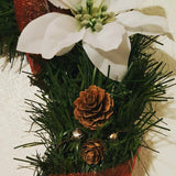 Poinsettia Wreath